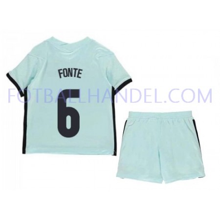 Barn Fotballdrakter Portugal Jose Fonte 6 Borte Euro 2020 Kortermet